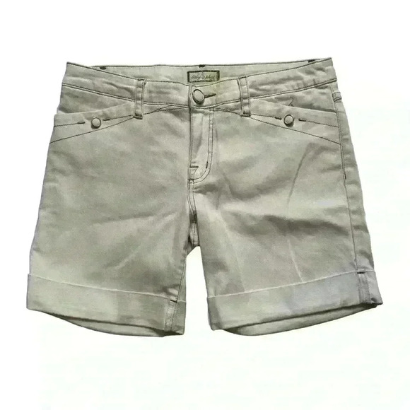 Y2k 90s White BabyPhat Summer Shorts Size 9 - Picture 2 of 8